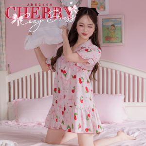 #JBS2499 Cherry Cozy Dress Joobs studio