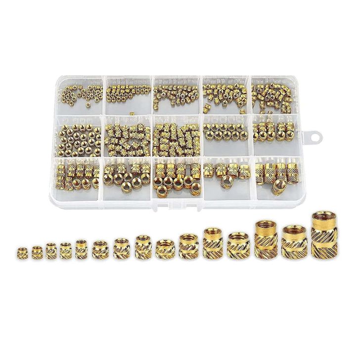 HANGLIFE Heat-Set Threaded Inserts, M3 Heat Set Insert For 3D Printing Components And Plastic Parts - Brass Metric Knurled Nuts (100 Pieces - View #3