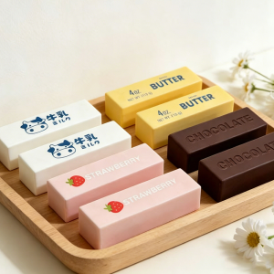 Butter Squishy Super Soft Food Squishy Toys Stress Relief Moist Squeeze Fidget Toy Butter Stick Squish Toy Autism Gift