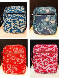 Bible Cover Case Durable Zipper Bible Bag Carrying Case with Handle -26cm x 20cm x 5.5cm