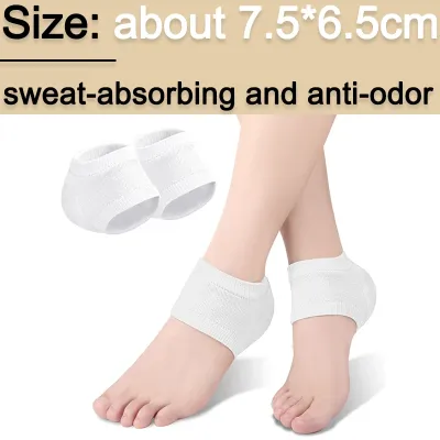 Plantar Fasciitis Heel Pads Foot Rear Protective Cover Non-slip Shoe Pad Foot Sole Anti Cracking Inserts Elastic Heel Protector