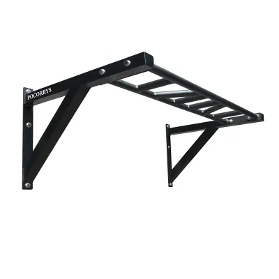 Xà đơn gắn tường nhiều tay nắm Xà đa thanh ngang Multi grip Wall mounted Pull up bar Pocorrys PMH-01 Màu đen