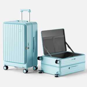 FS168 bagasi dengan kapasitas yang dalam 24 inch koper kabin 20 inch laptop multifungsi koper travel usb charger 22 inch cup holder