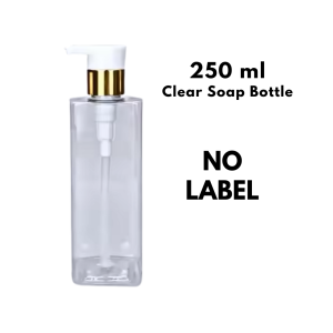Hiraya Ph 250 ml Shampoo Bottle Dispenser Liquid Dish Soap Hand Soap for Kitchen Bath Aesthetic Household Item Organizer