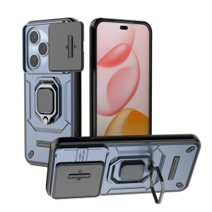 Shockproof Armor Funda For Honor 400 Lite Honor400 Pro 5G Holder Ring Case For Honor 400 Pro Slide Lens Protect Cover