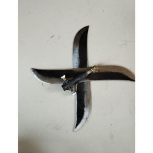 Mata Pisau Pencacah Rumput Dinamo Mesin Sanyo – Ukuran 25cm 30cm 35cm 40cm | Varian As 10mm & 12mm