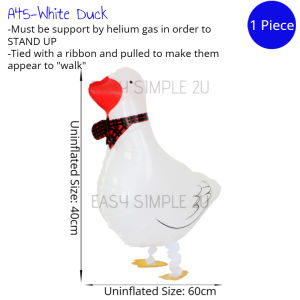 (1 Piece) Cute Cartoon Animal Walking Pet Balloons Cow Dinosaurs Sheep Cat Duck Llama Polar Bear Rabbit Balloon Party