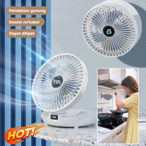 Wall-mounted Desktop Dual-use portable Fan Household dual-purpose kitchen small fan