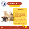 FISH O PLUS Minyak Ikan Kucing Anjing Kelinci Fish Oil Bulu Mengkilat Botol Isi 50. 