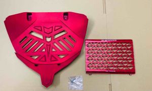 Honda RSX150 Engine Cover+Coolant Cover Vietnam Radiotor Cover Alloy CNC Winner X Winner 150 RSX carbon