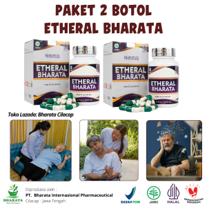 Obat Epilepsi Penyakit Ayan Kejang Kejang PAKET 2 Box ETHERAL BHARATA
