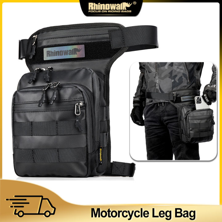 Rhinowalk Túi đeo chân xe máy Gói thắt lưng Moto đa chức năng 3L Túi ...