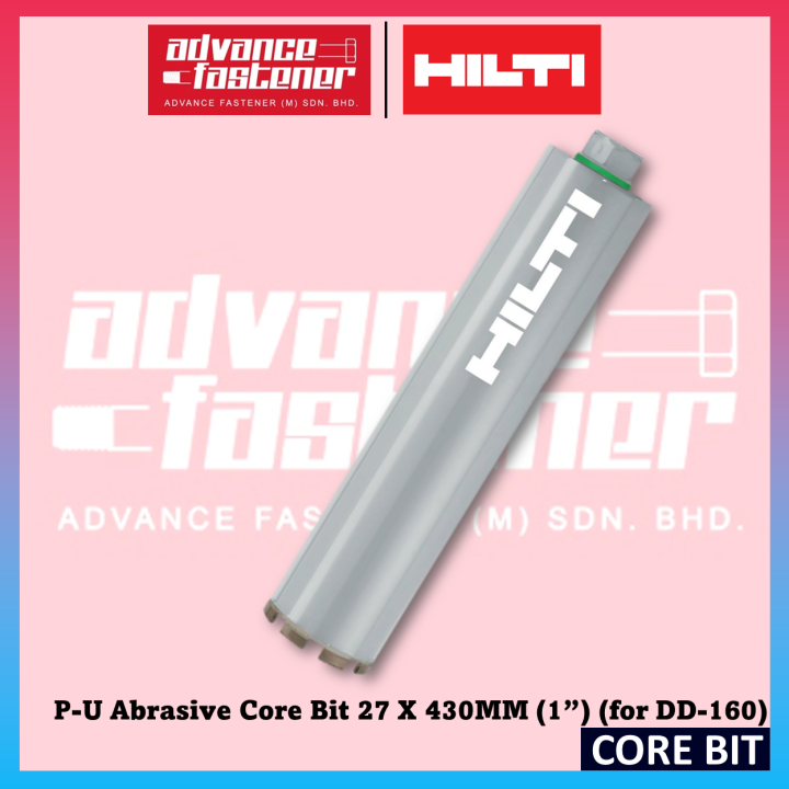 Hilti P-U Abrasive Core Bit for DD 160 Core Bit 27 x 430MM