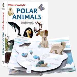 ULTIMATE SPOTLIGHT BOOKS l Hardback Book l Train l Volcanoes l Firefighters l Polar Animals l Savanna Animals l Rain Forest Animals