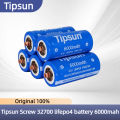 Tipsun Screw 32700 lifepo4 battery 6000mah 3.2V. 
