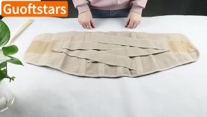 Guoftstars Widening (32CM) Lumbar Back Support Belt for Back PainLumbar Support Waist Brace Waist Support Corset Trimming Belly Fat and Slim Waist Waist support belt .AutoMaxion