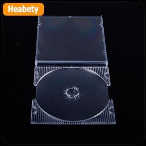 【2-3 ngày giao hàng】 5 10pcs hộ gia đình tiêu chuẩn đĩa duy nhất hộp lưu trữ DVD trường hợp CD trường hợp rỗng rõ ràng nhựa CD trường hợp đĩa CD hộp