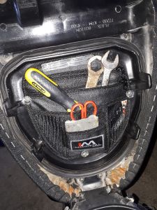 KRS IMMORTAL MOTOBAG UNDERSEAT ORGANIZER FOR Raider j NOSTRAP