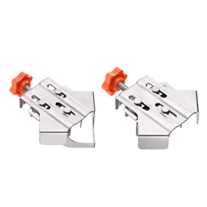 Corner Clamps for Woodworking 90 Degree Right Angle Clamps Adjustable Swing Jaw Aluminum Frame Clamps for Carpentry