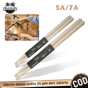 2pcs Stik Drum Bahan Maple Stick Drum Original Anti Slip Model 5A 7A