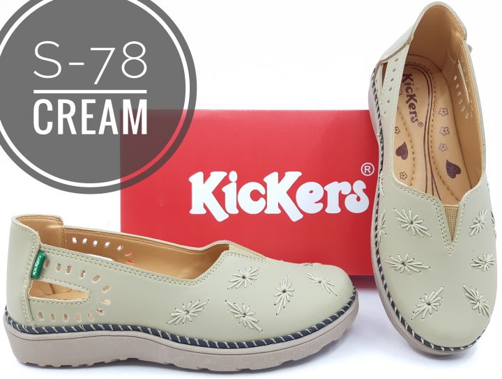 fashion sepatu wanita slip on kickers kode S-78 Lazada Indonesia