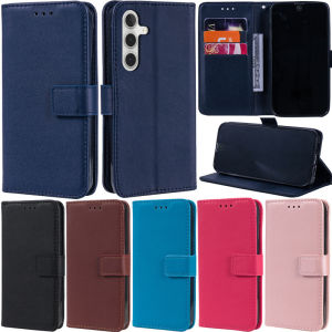 For Samsung Galaxy S23 FE S22 Ultra S20 FE S21 Ultra S22 Plus Note 20 Ultra S21 FE S20 Ultra Slim Book Wallet Card Slots Leather Flip Stand Skin Protect Cover Case