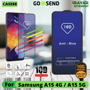 Tempered Glass Anti Blue Light Samsung A15 4G A15 5G Anti Gores Kaca Full Cover Pelindung Layar HP Anti UV