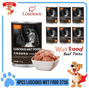 PAW HERO 6PCS Luscious Wet Food Pet Food Dog Food Complete Series Selection Nutritious 375g