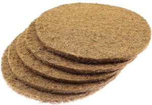 4/8/16Pcs Pigeon nest mat Coconut fiber Pigeon nest bowl pad for dove pigeon accessories