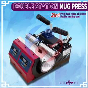 Print Digital - CUYI DOUBLE HEAT MUG PRESS MACHINE