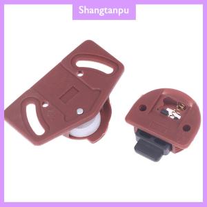 [shangtanpu] ชุดแผงวงจรประตูบานเลื่อนล้อตู้เสื้อผ้า4คู่ชุดแผงวงจรในร่มเฟอร์นิเจอร์บานเลื่อนชุดลูกกลิ้งประตูตู้ล้อ ABS