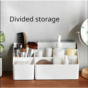Multifunctional Desktop Storage Box Cosmetics Miscellaneous Items Box Dressing Table Multi Grid Organizing Box