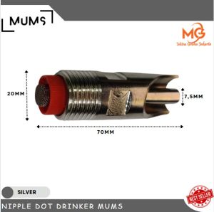 MG Kran Nepel Nipple Nipel Dot Alat Minum Hewan Ternak Babi Kambing Domba Otomatis Stainless Steel