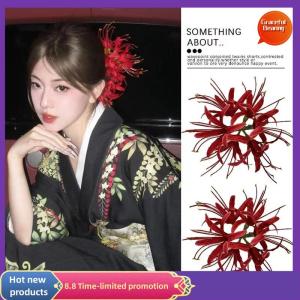 Graceful Flower Duckbill Clip Simulation Flower Hairpin Three-dimensional Flower Hairpin Super Fairy Headdress Accessory