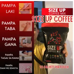 SIZE UP COFFEE MIX ORIGINAL FDA Approved KAPE NG MGA BARAKO ENERGY BOOSTER COFFEE FOR MEN