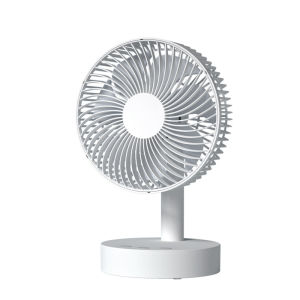 Electric Stand Fan Mini USB Fan Low Noise 4 Speed Wind USB Desk Fan Adjustable Summer Rechargeable Battery Air Cooling Fans | Cute Baby