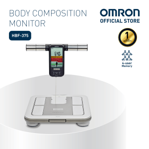 OMRON Body Composition Monitor  |  Monitor Komposisi Badan HBF-375 | 体重体脂肪计  [Waranti Tempatan 1 Tahun]