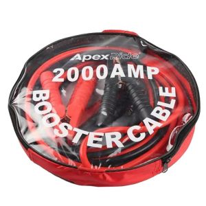 Crossfire Jumper Cable Heavy Duty 4M 2000A Car Battery Cables Full Insulated Automotive Emergency