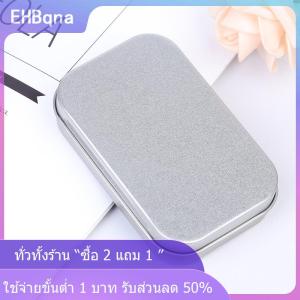 [COD] EHBqna KITCHEN ชุดอุปกรณ์เอาชีวิตรอดกล่องดีบุกขนาดเล็กแบบฝาพับโลหะเปล่ากล่องเก็บของกล่องจัดระเบียบสำหรับกุญแจเหรียญลูกกวาด