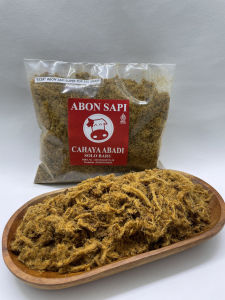 ECER (100gr 250gr 500gr 750gr 1kg) Abon Sapi "SUPER TOP" Cahaya Abadi
