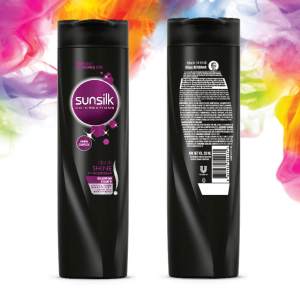 Sunsilk Shampoo Black Shine 625ml x 2