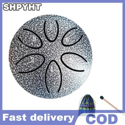 SHPYHT Rain Drum Rain Drum For Outside When It Rains Rain Drum For Outside Garden Chakra Drum Chakra Drum For Rain Outdoor 6 Note