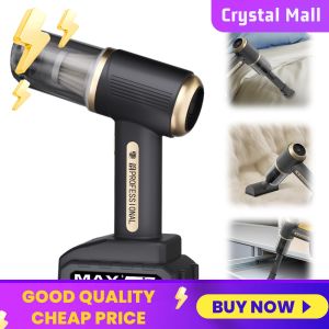 COD [Free Shipping] Wireless Car Vacuum Cleaner with Strong Suction and Multi-Surface Compatibility for Car Interior