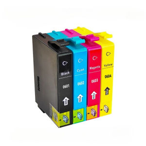 Compatible T0601 T0602 T0603 T0604 Ink Cartridges Replacement for Epson Stylus C88 CX3800 CX3810 CX4200 CX4800 CX5800F CX7800 Printers Black/Cyan/Magenta/Yellow 4 Colors
