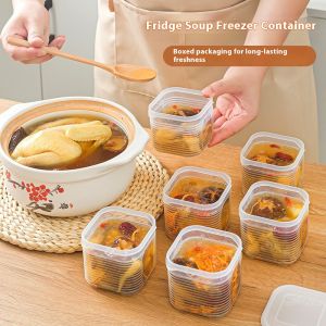 Tủ lạnh đặc biệt kín đông lạnh súp một cách riêng biệt đóng gói trường hợp thực phẩm tươi lưu trữ container
