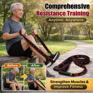 [Strengthen Waist And Leg Strength] Middle-aged And Elderly People Strengthen Waist And Legs Resistance Band To Improve Mobility And Stability
