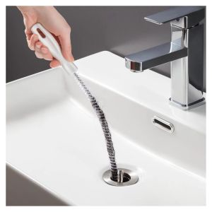 45cm Portable Bendable Sewer Hair Cleaner Dredging Strip With Hanging Hole Sink Pipe Hair Clogging Dredge Device