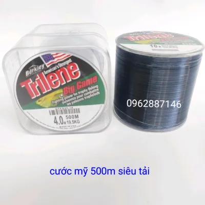 cước câu cá dây câu cá tri 500m siêu tải