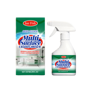 Multi Surface Cleaner with Bleach - Remores stains and odors From a variety of surfacen 237ml/8.0fl.oz