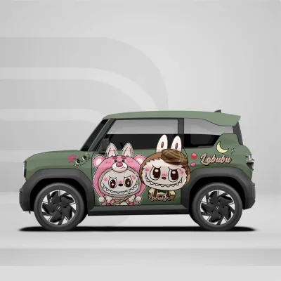 Tem dán xe VF3 - Decal ChipBap dán xe - tem 2 bên sườn